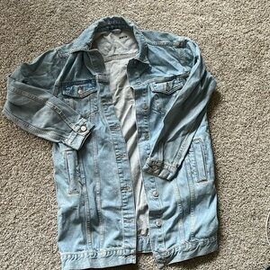 Top shop long Jean jacket
